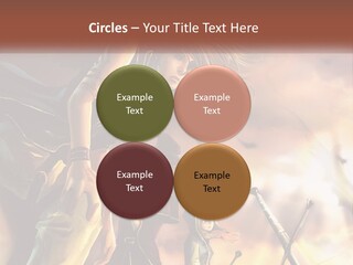 Beach Portrait White PowerPoint Template