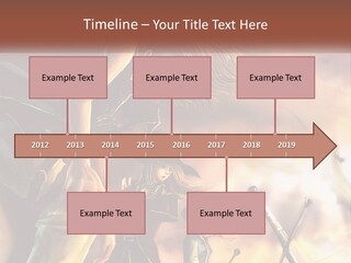 Beach Portrait White PowerPoint Template