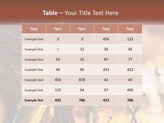 Beach Portrait White PowerPoint Template