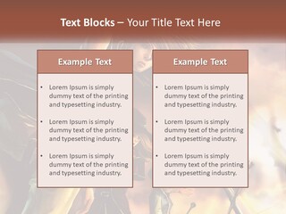 Beach Portrait White PowerPoint Template