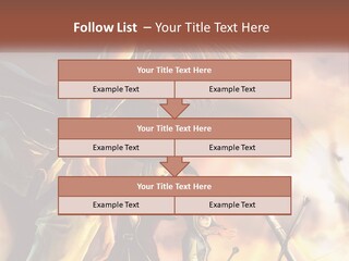 Beach Portrait White PowerPoint Template