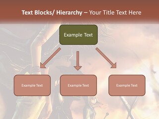 Beach Portrait White PowerPoint Template