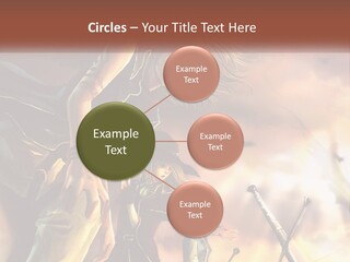 Beach Portrait White PowerPoint Template