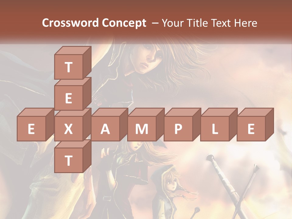 Beach Portrait White PowerPoint Template