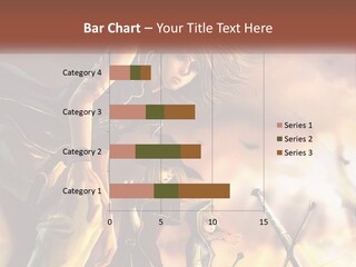 Beach Portrait White PowerPoint Template