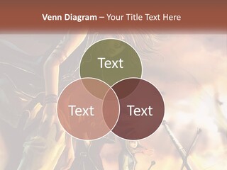 Beach Portrait White PowerPoint Template