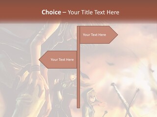 Beach Portrait White PowerPoint Template