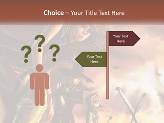 Beach Portrait White PowerPoint Template