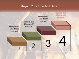 Beach Portrait White PowerPoint Template