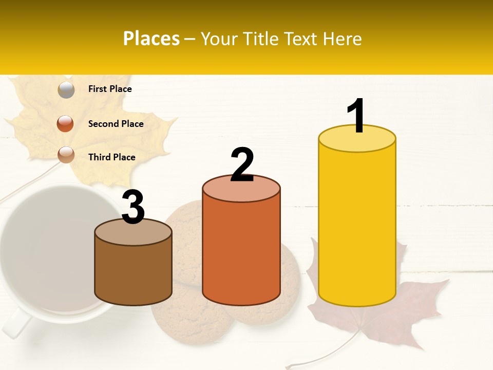 Sand Beach White PowerPoint Template