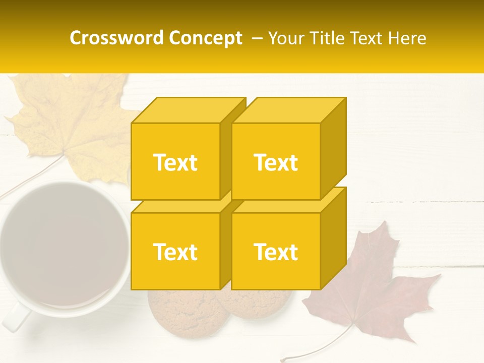 Sand Beach White PowerPoint Template