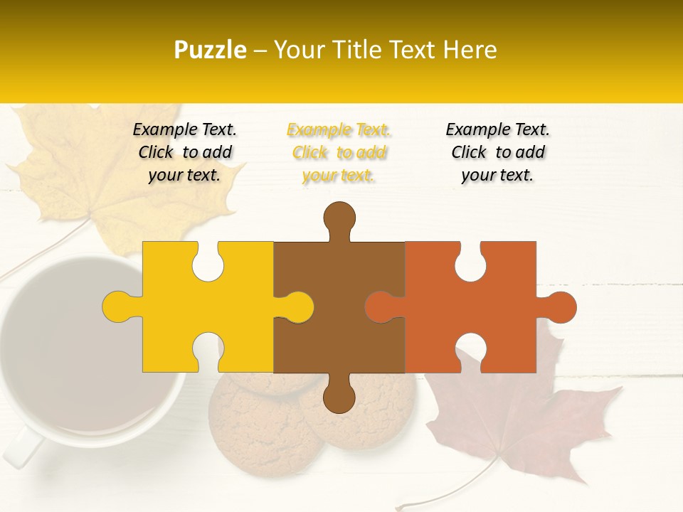 Sand Beach White PowerPoint Template