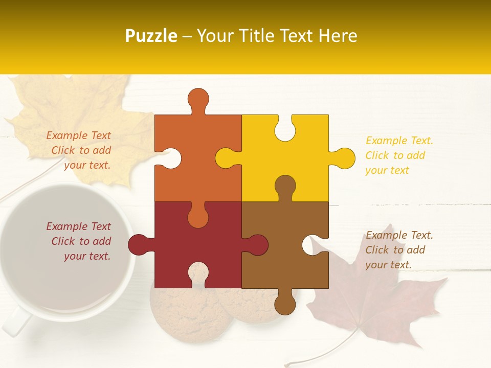 Sand Beach White PowerPoint Template