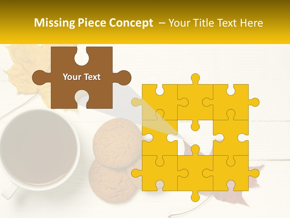 Sand Beach White PowerPoint Template