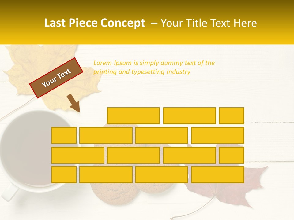 Sand Beach White PowerPoint Template