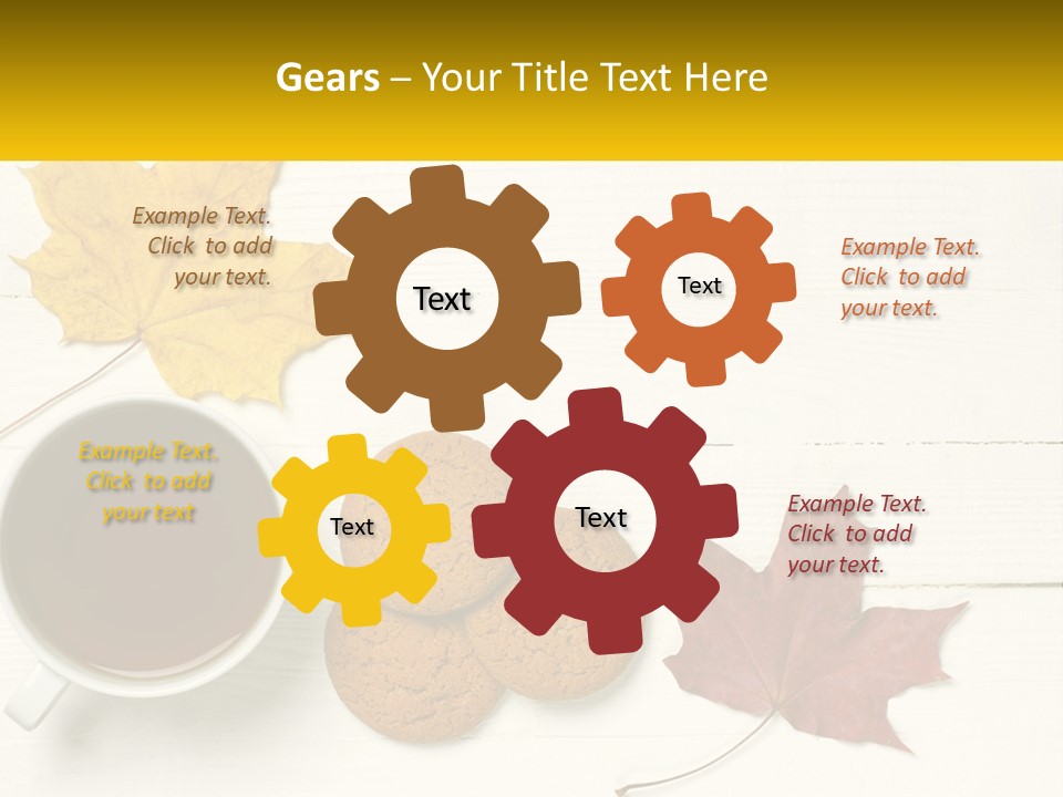 Sand Beach White PowerPoint Template