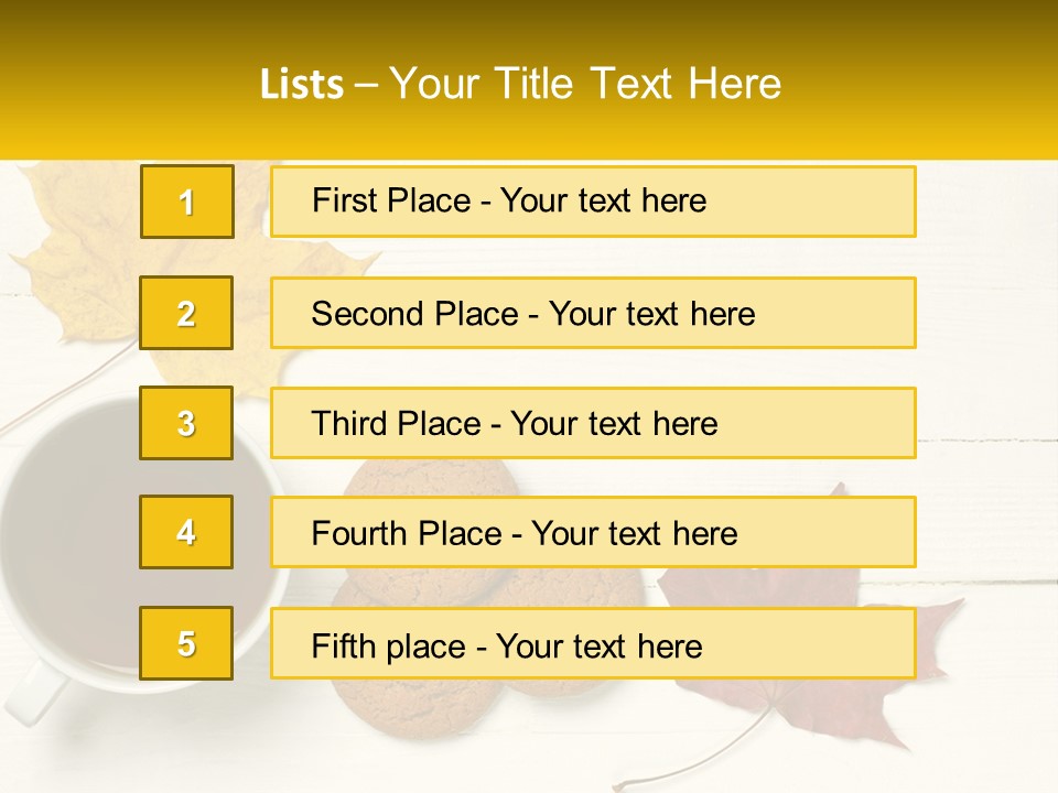 Sand Beach White PowerPoint Template