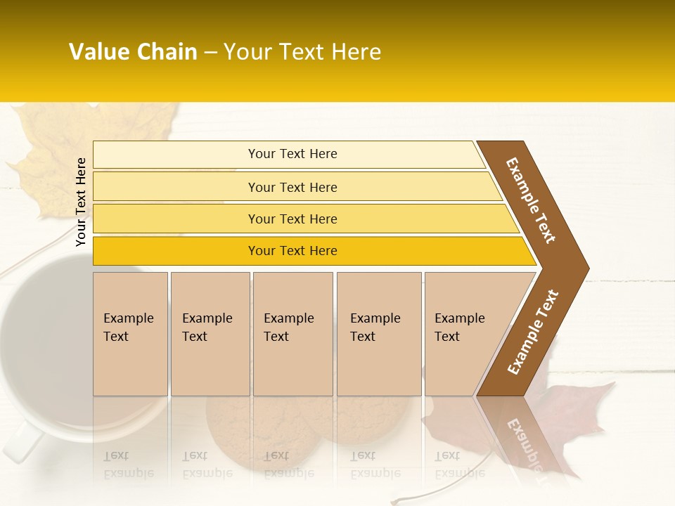 Sand Beach White PowerPoint Template