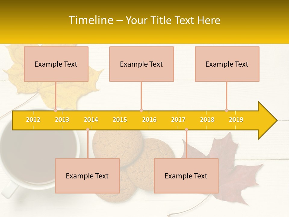 Sand Beach White PowerPoint Template