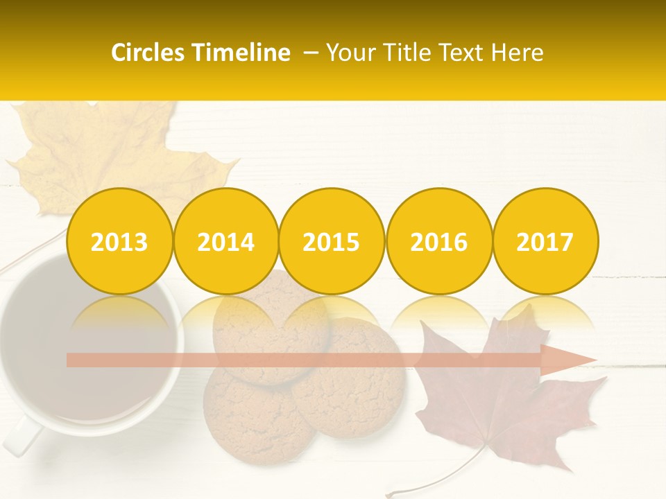 Sand Beach White PowerPoint Template