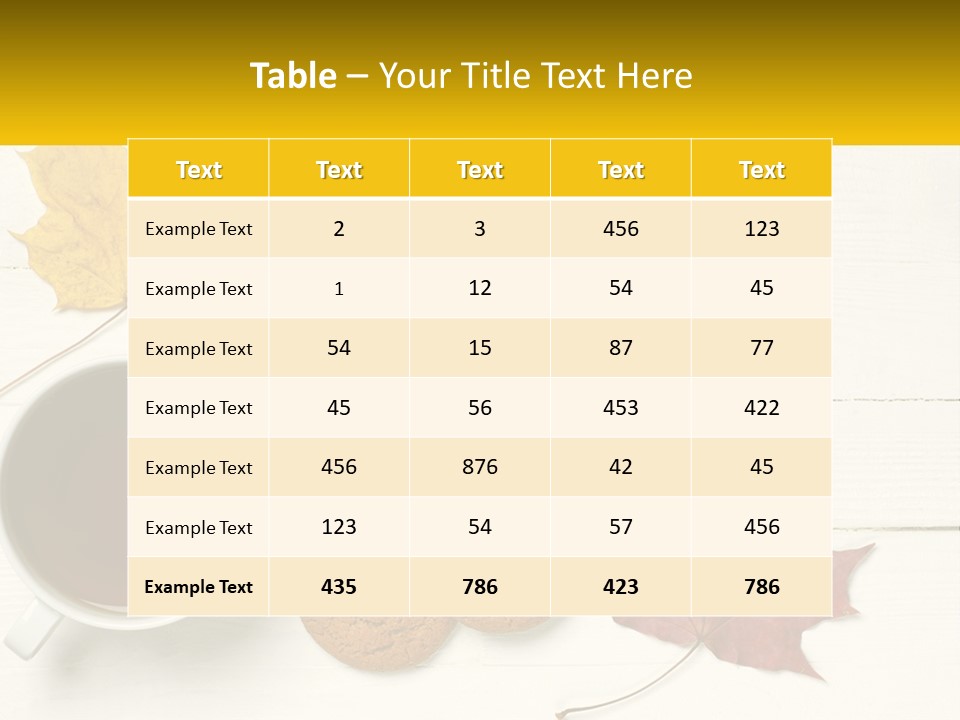 Sand Beach White PowerPoint Template