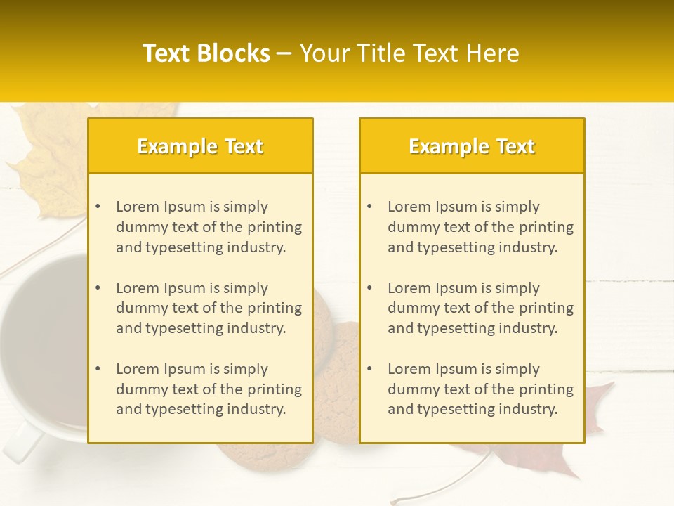Sand Beach White PowerPoint Template