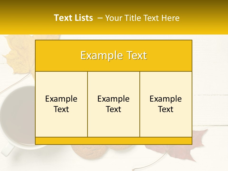 Sand Beach White PowerPoint Template