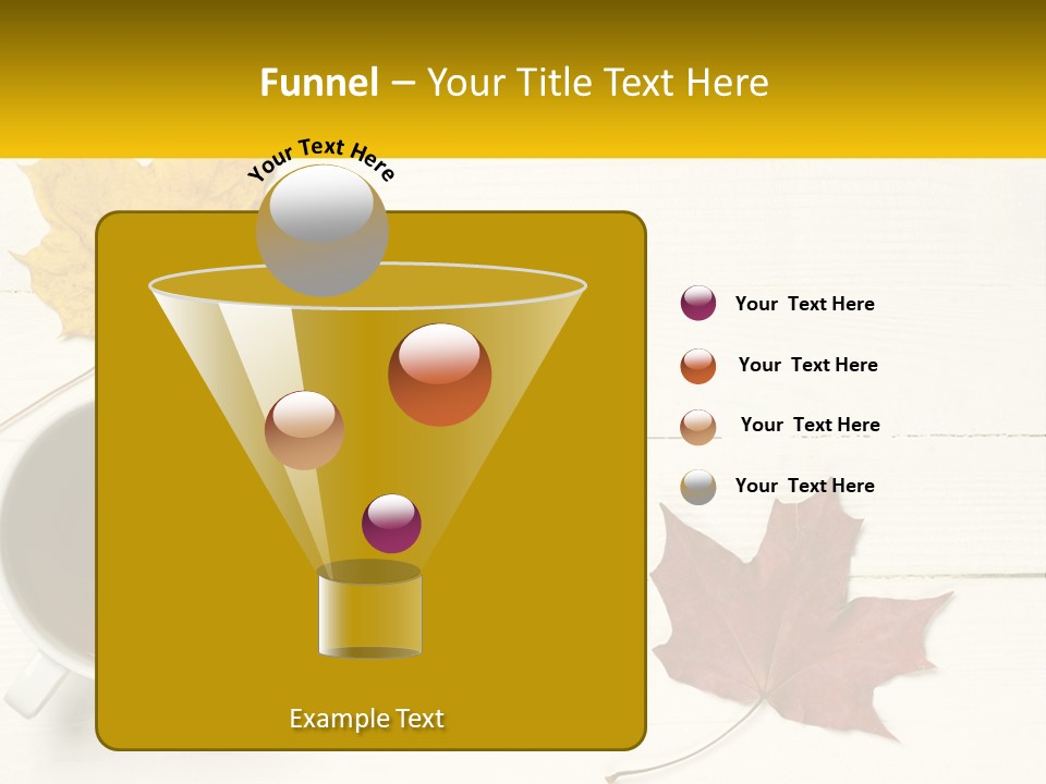 Sand Beach White PowerPoint Template