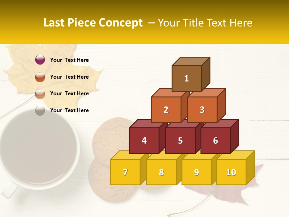 Sand Beach White PowerPoint Template