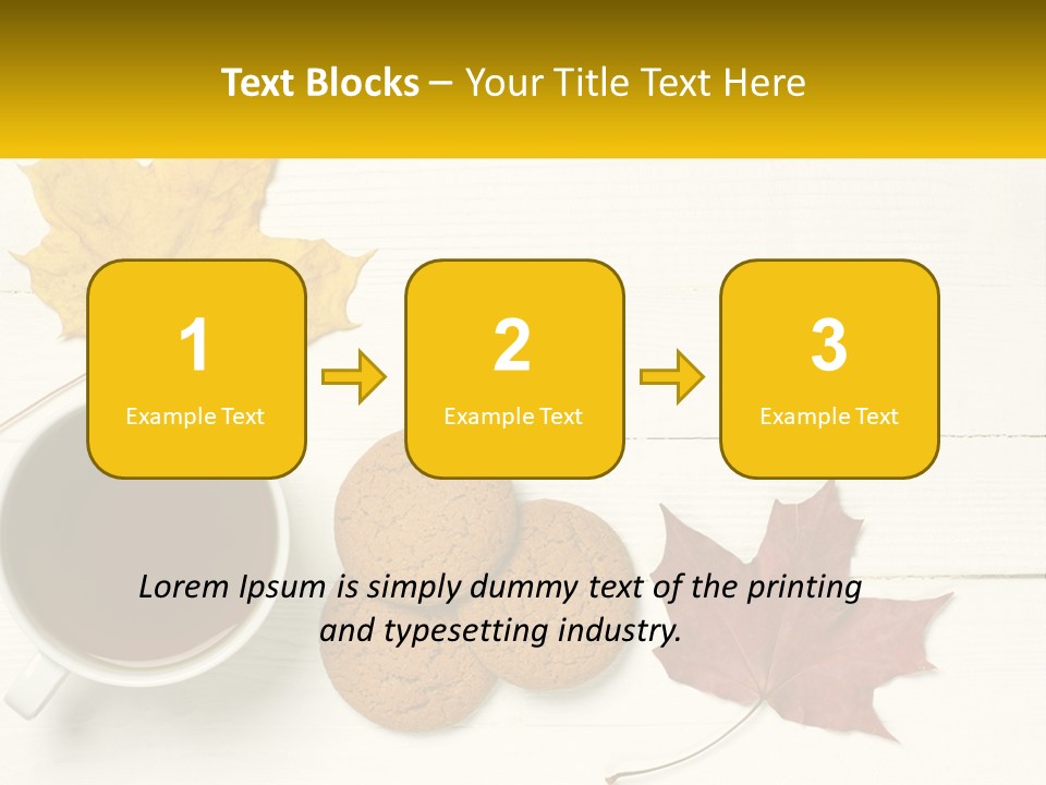 Sand Beach White PowerPoint Template