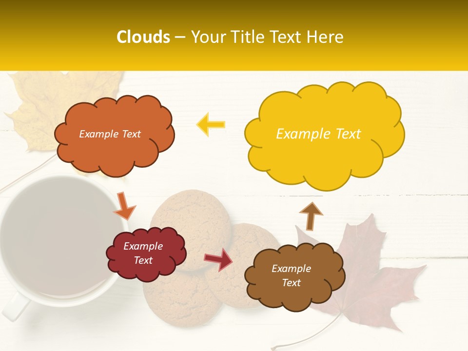 Sand Beach White PowerPoint Template
