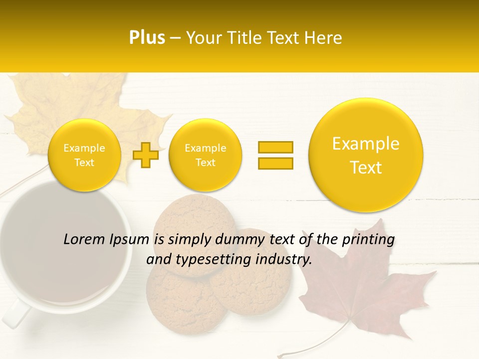 Sand Beach White PowerPoint Template