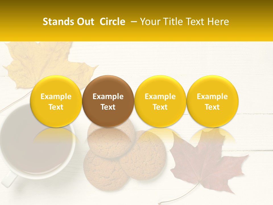 Sand Beach White PowerPoint Template