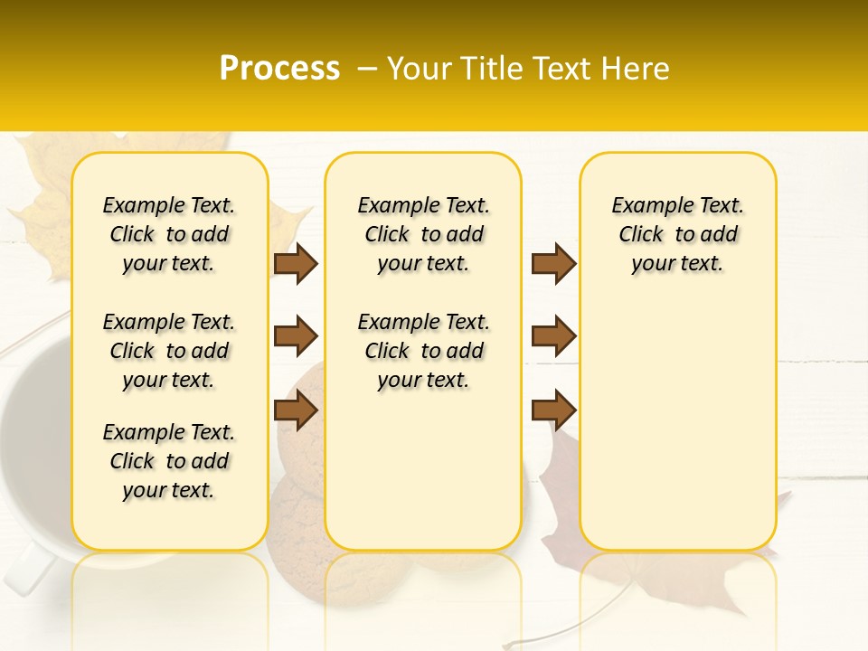 Sand Beach White PowerPoint Template
