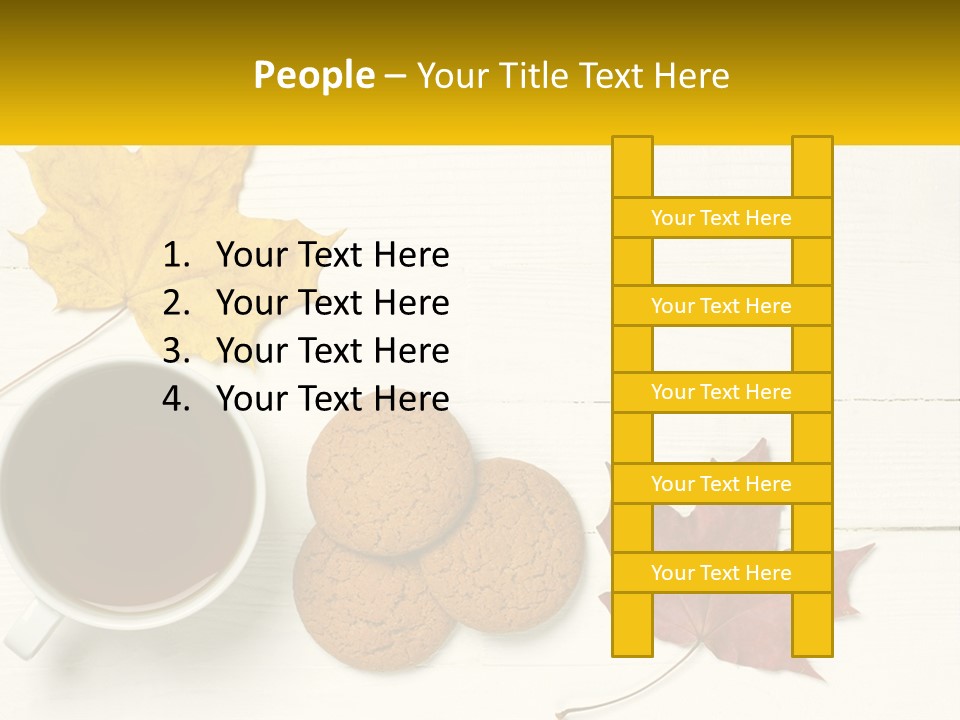 Sand Beach White PowerPoint Template