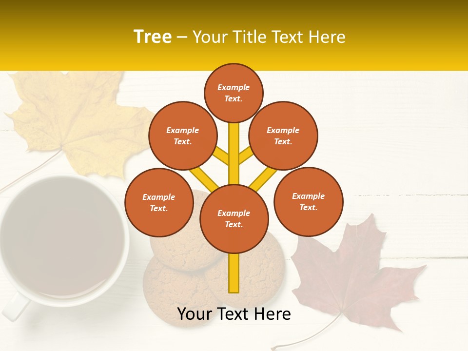 Sand Beach White PowerPoint Template