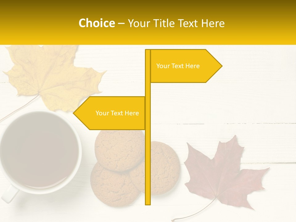 Sand Beach White PowerPoint Template