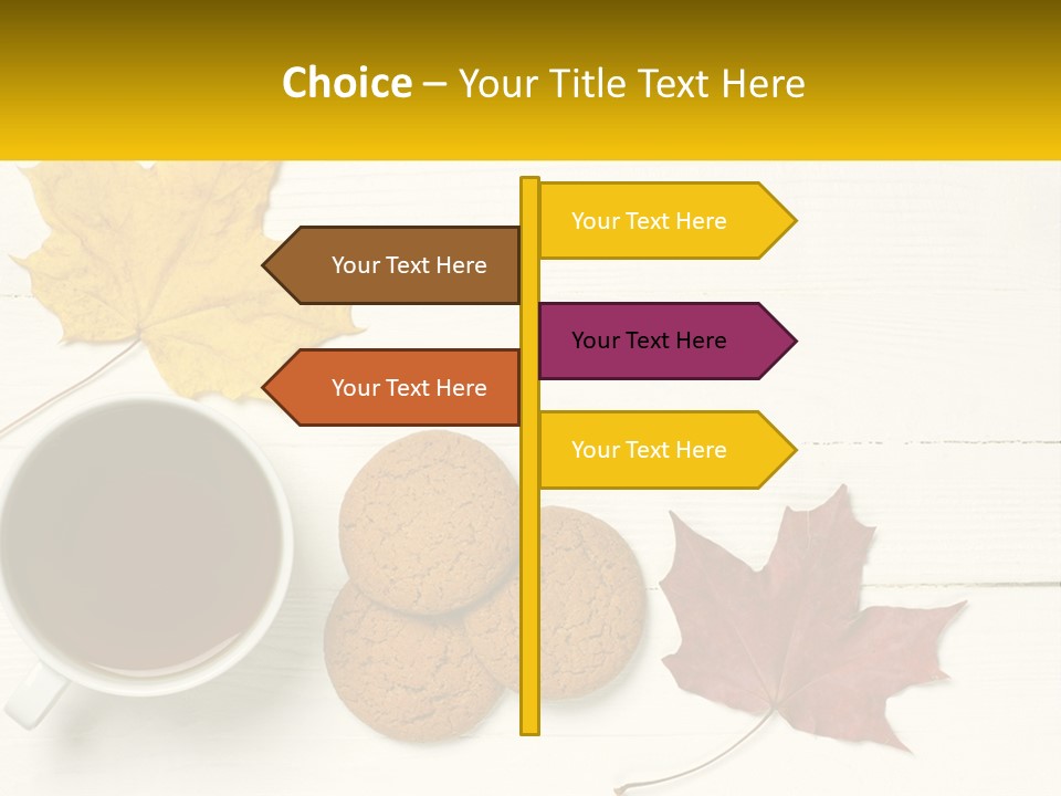 Sand Beach White PowerPoint Template