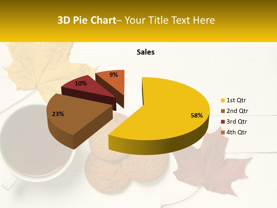 Sand Beach White PowerPoint Template