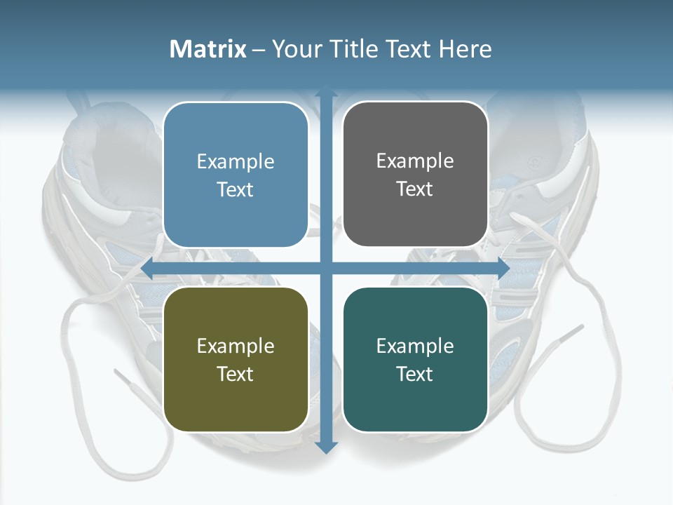 Portrait Sad Woman PowerPoint Template