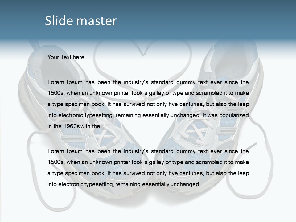 Portrait Sad Woman PowerPoint Template