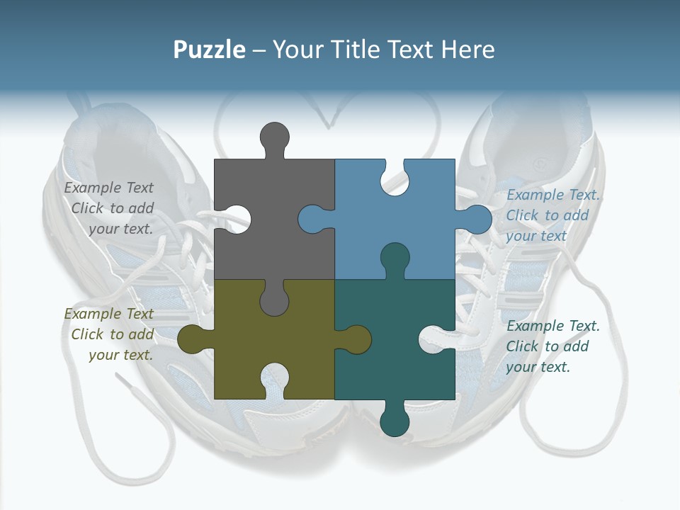 Portrait Sad Woman PowerPoint Template