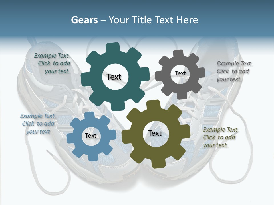 Portrait Sad Woman PowerPoint Template