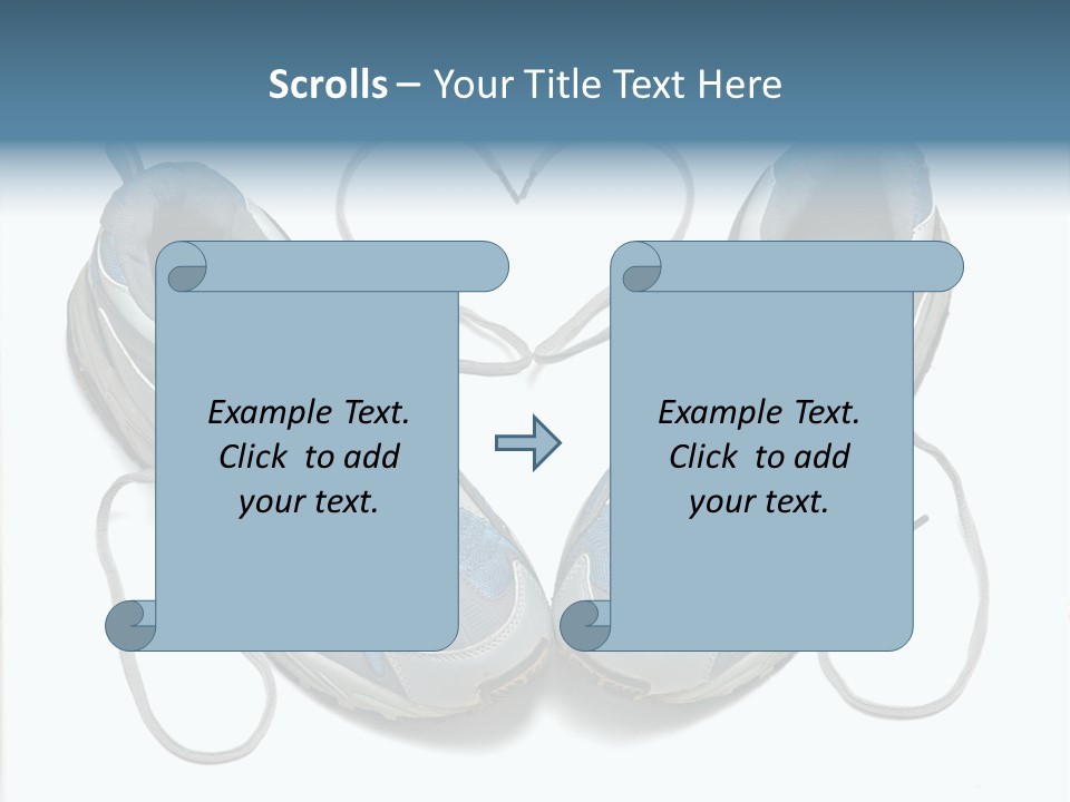 Portrait Sad Woman PowerPoint Template