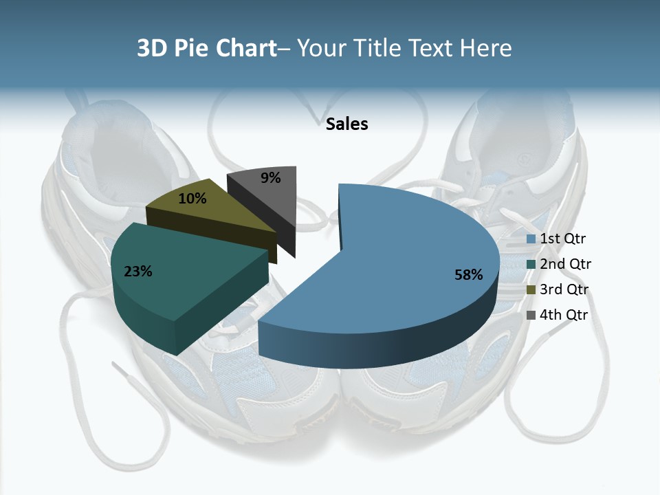 Portrait Sad Woman PowerPoint Template
