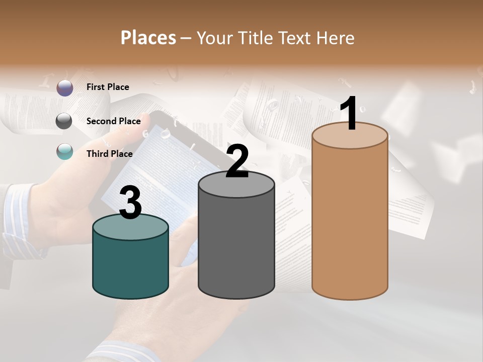 Older Sea White PowerPoint Template