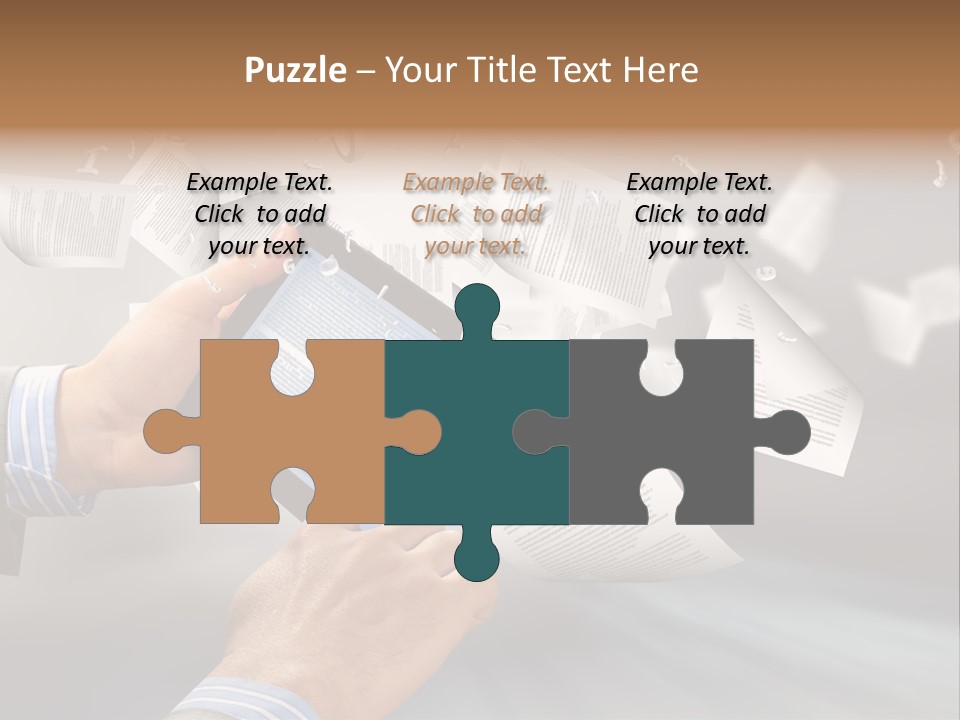 Older Sea White PowerPoint Template