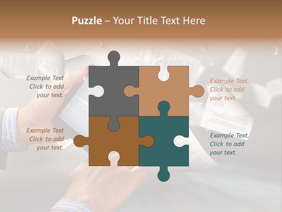 Older Sea White PowerPoint Template