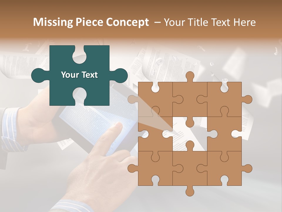 Older Sea White PowerPoint Template