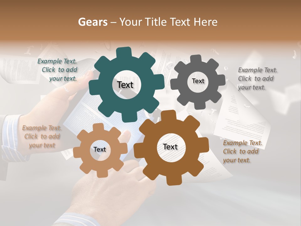 Older Sea White PowerPoint Template